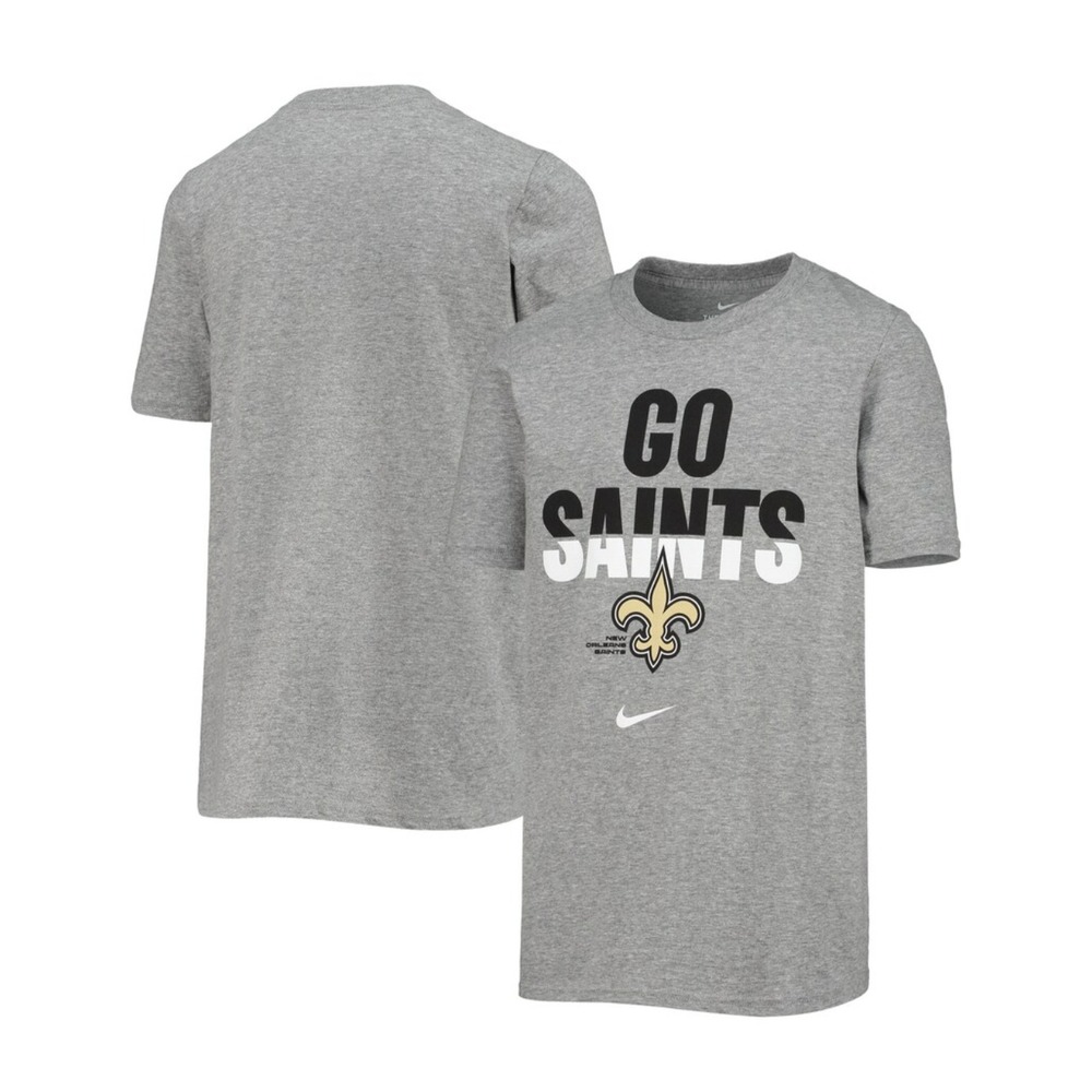 New Orleans Saints Youth Nike Black Saints T-Shirt Youth Size Large US 14/16